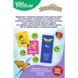 GRA Zagadkowy alfabet Rodzina Treflików 3