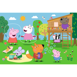 PUZZLE 24 Maxi Zabawy na polanie ŚWINKA PEPPA 2