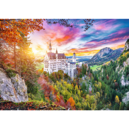 Puzzle 500 Widok na zamek Neuschwanstein, Niemcy 2