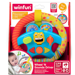 MOJA PIERWSZA KIEROWNICA dźwięki, światełka Smily Play 2