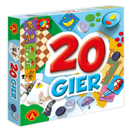 ZESTAW 20 GIER GRA DLA DZIECI I NIE TYLKO 2