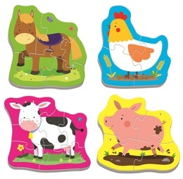  Baby Puzzle Classic Zwierzęta na wsi  2