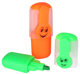 Marker zakreślacze emotikon 6szt 4