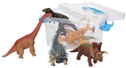Figurki DINOZAURY zestaw w skrzynce 2