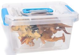 Figurki DINOZAURY zestaw w skrzynce 4