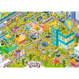 Puzzle 500 Gdzie jest Smiley?  2
