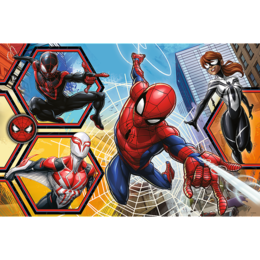 Puzzle 24 SUPER MAXI double-sided, Spiderman wyrusza do akcji 2
