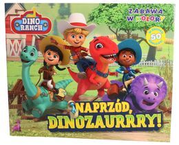 Kolorowanka DINO RANCH Naprzód dinozaury! 3