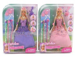 Lalka DEFA LUCY KSIĘŻNICZKA z warkoczykami 6