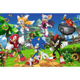 PUZZLE 160 SONIC i przyjaciele 2