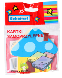 Karteczki samoprzylepne domek 4
