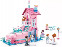Klocki Sluban Girl's Dream PARA MŁODA sesja ślubna 8