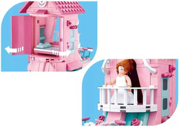 Klocki Sluban Girl's Dream PARA MŁODA sesja ślubna 9