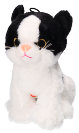 Maskotka KOT SIEDZĄCY Z GŁOSEM 22cm 3
