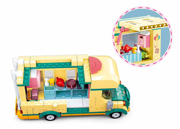 Klocki Sluban Girl's Dream KAMPER samochód kempingowy 4