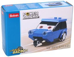 Klocki Sluban AUTO z oczkami CARS 8 wzorów POWER BRICKS 23