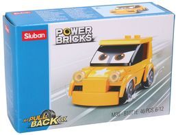 Klocki Sluban AUTO z oczkami CARS 8 wzorów POWER BRICKS 25