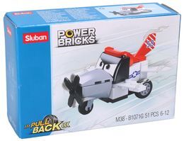 Klocki Sluban AUTO z oczkami CARS 8 wzorów POWER BRICKS 27