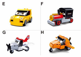 Klocki Sluban AUTO z oczkami CARS 8 wzorów POWER BRICKS 21