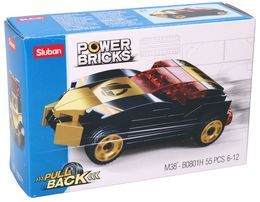 Klocki Sluban AUTO wyścigowe 8 wzorów POWER BRICKS 10