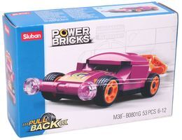 Klocki Sluban AUTO wyścigowe 8 wzorów POWER BRICKS 9