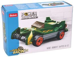 Klocki Sluban AUTO wyścigowe 8 wzorów POWER BRICKS 8