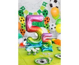 BALON FOLIOWY CYFRA „5” 74cm 4