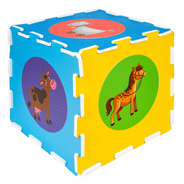 MATA PIANKOWA ZWIERZĘTA Smily Play puzzle piankowe 3