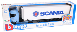 Auto TIR SCANIA z naczepą  BURAGO 1:43 7