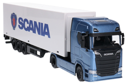 Auto TIR SCANIA z naczepą  BURAGO 1:43 3