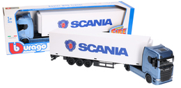 Auto TIR SCANIA z naczepą  BURAGO 1:43 2
