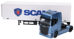 Auto TIR SCANIA z naczepą  BURAGO 1:43 6