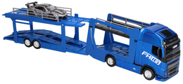 Laweta Mercedes-Benz Actros TIR Burago model metalowy 16