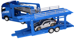 Laweta Mercedes-Benz Actros TIR Burago model metalowy 18