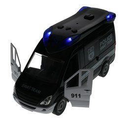 Auto POLICJA BUS światła dźwięk  4