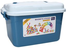 JUMBO klocki magnetyczne 42el w wiaderku 3