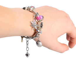 Zestaw do robienia bransoletek CHARMS koraliki  5
