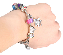Zestaw do robienia bransoletek CHARMS koraliki  6