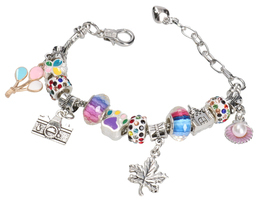 Zestaw do robienia bransoletek CHARMS koraliki  4
