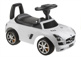Jeździk Mercedes-Benz SLS AMG biały 7