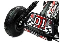 GOKART czarny pompowane koła 5