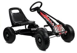 GOKART czarny pompowane koła 11