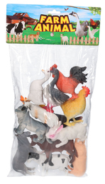 Figurki ZWIERZĘTA DOMOWE farma  2