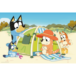 Puzzle 24 MAXI Bluey Wspaniały dzień Bluey 2