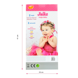 Lalka JULKA uczy, śpiewa, opowiada bobas Smily Play 7