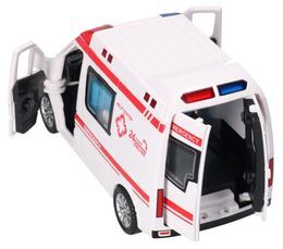 Auto AMBULANS POLICJA BUS światło dźwięk 5