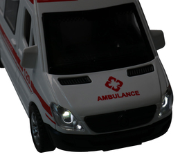 Auto AMBULANS POLICJA BUS światło dźwięk 6