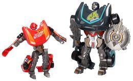 Robot transformacja CARS 2 auta zestaw 11