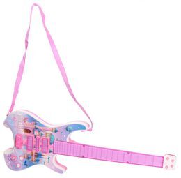 Gitara elektryczna dla dziewczynki światełka, dźwięki 3