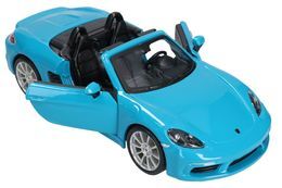 Auto Porsche 718 Boxster model metalowy BURAGO 1:24 4